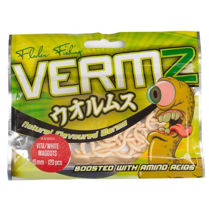 Штучний опариш червоний Fladen Vermz Maggots 15mm 120pcs (20-5970-02)