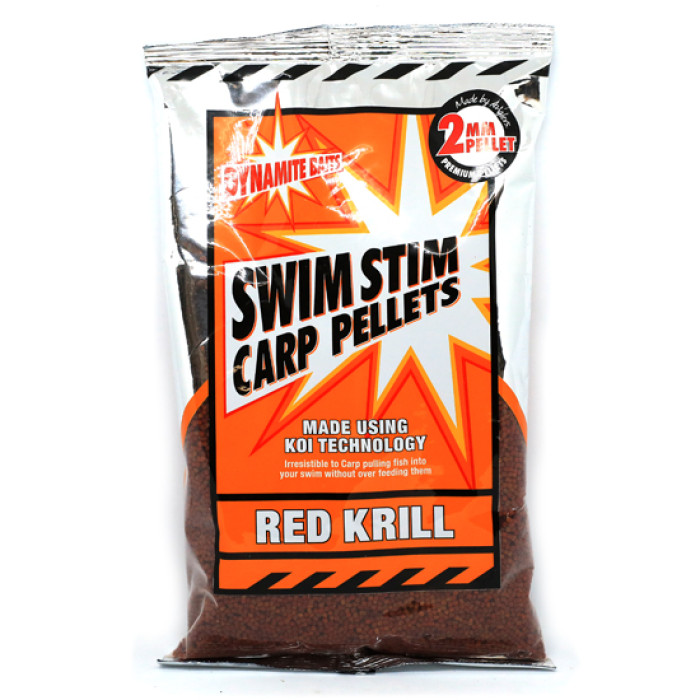 Пеллетс Dynamite Baits Swim Stim Red Krill 2mm 900g (DY1402)