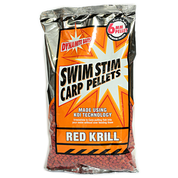 Пеллетс Dynamite Baits Swim Stim Red Krill 2mm 900g (DY1402)