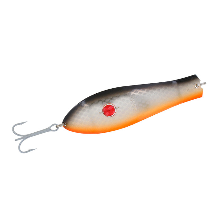 Блесна Kuusamo Professor 0 130mm 44g бусинка #GR/FYe/S-S (050112055)