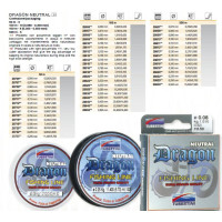 Леска Tubertini Dragon Neutral 50m 0.78kg 0.07mm (28707)