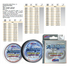 Леска Tubertini Dragon Neutral 50m 0.78kg 0.07mm (28707)