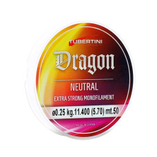 Леска Tubertini Dragon Neutral 50m 11.4kg 0.25mm (28725)