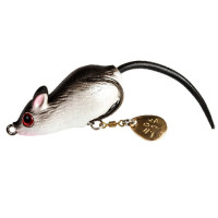 Силикон мышь Fladen Mouse sinking 13.5gr 6.5cm Blackwhite (20-6901)