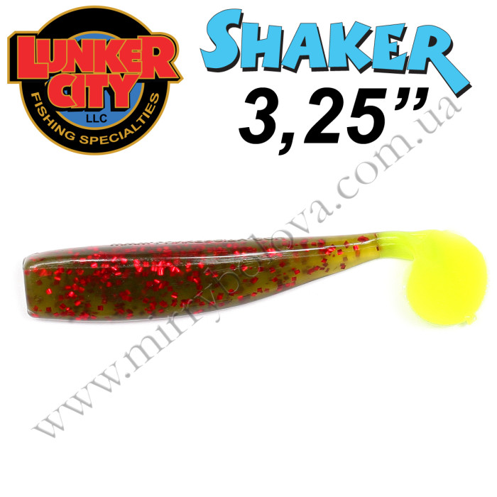 Силікон Lunker City Shaker 3.25