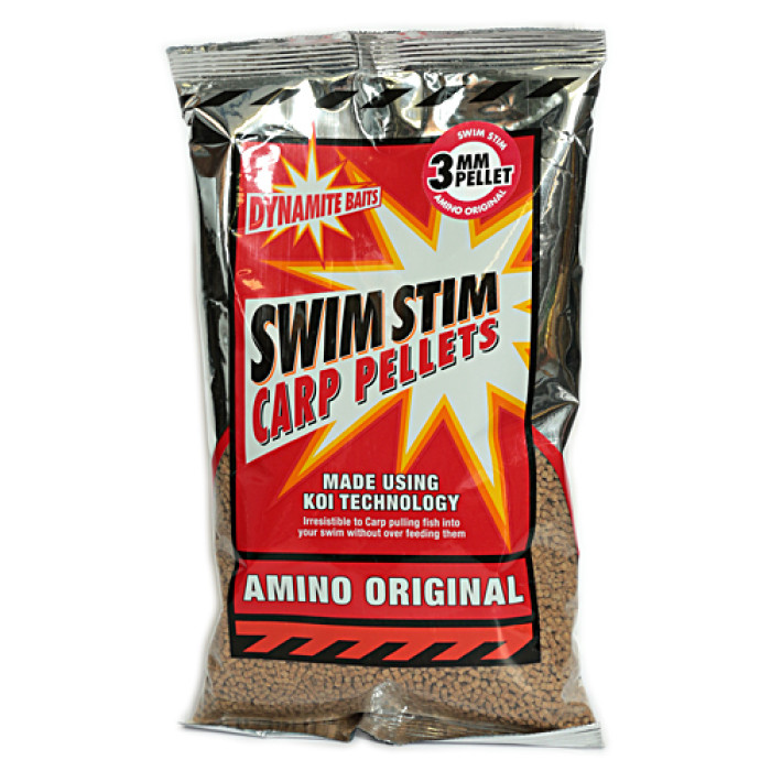 Пеллетс Dynamite Baits Feed pellets - Swimstim natural 3mm 900g (DY097)