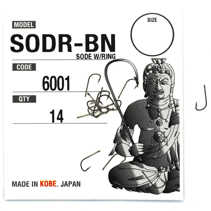 Гачки Fudo Sode-FW Black 10 (14 шт.) (FHBN660110)