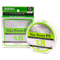 Шнур Varivas Max Power PE X8 Lime Green 200m 10.8kg 0.185mm #1.2 (VA 13514)