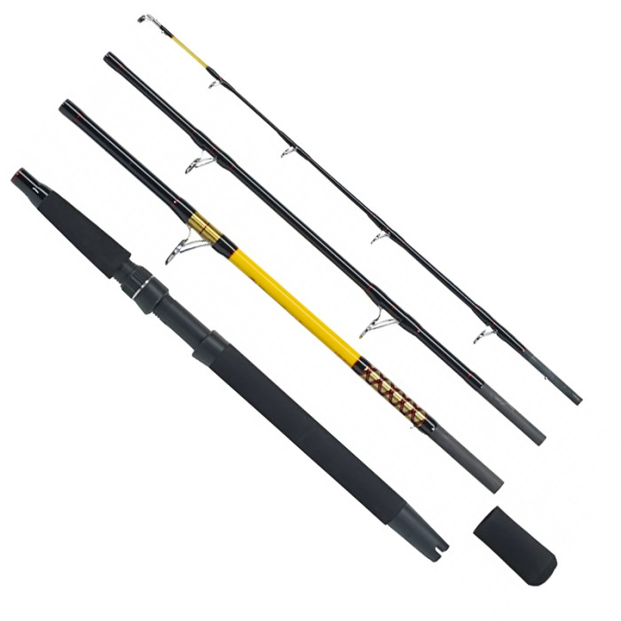 Спиннинг WFT Never Crack Fjordspin Travel 4pcs 2.10m 300-1000gr (1D-B 412-053)