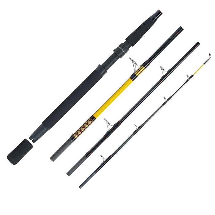 Спиннинг WFT Never Crack Fjordspin Travel 4pcs 2.10m 300-1000gr (1D-B 412-053)