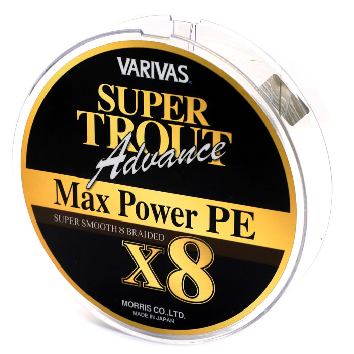 Шнур Varivas Trout Advance Max Power PE 150m 7.57kg #0.8 (VA 14432)