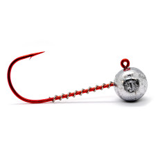 Джигголівка Jigger Fudo AB Red Jig 5/0 12g 5pcs (JHH-FURD5/0-12)
