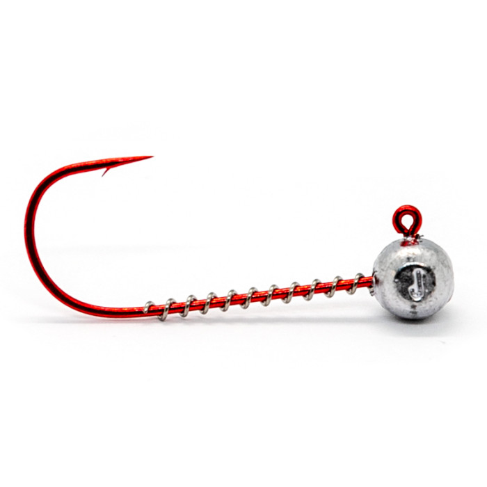 Джигголовка Jigger Fudo AB Red Jig 5/0 8g 5pcs (JHH-FURD5/0-8)