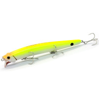 Воблер Tackle House Contact Feed Shallow Plus F 128mm 21g #Chart Back/Glow Belly (РБ-2160879)