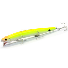 Воблер Tackle House Contact Feed Shallow Plus F 128mm 21g #Chart Back/Glow Belly (РБ-2160879)