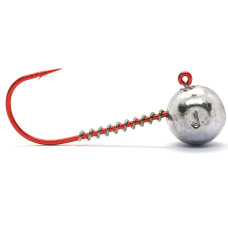 Джигголівка Jigger Fudo Red AB Jig 3/0 12g 5pcs (JHH-FURD3/0-12)