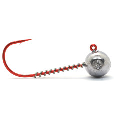 Джигголівка Jigger Fudo Red AB Jig 3/0 8g 5pcs (JHH-FURD3/0-8)