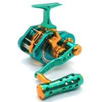 Котушка Jigging Master Underhead Yellow FIN special #PE5N (LH) Reel (PE5NLHGN/GD)