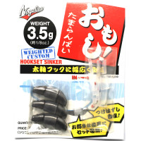 Подгрузка для оффсетного крючка Varivas Hook Set Sinker 3.5g 3pcs (69992)