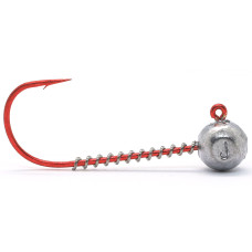 Джигголівка Jigger Fudo AB Red Jig 4/0 8g 5pcs (JHH-FURD4/0-8)