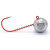 Джигголовка Jigger Fudo AB Red Jig 4/0 33g 3pcs (JHH-FURD4/0-33), 130.00 грн.