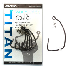 Офсетний гачок з фіксатором BKK Titan #1/0 (A-EW-9610)