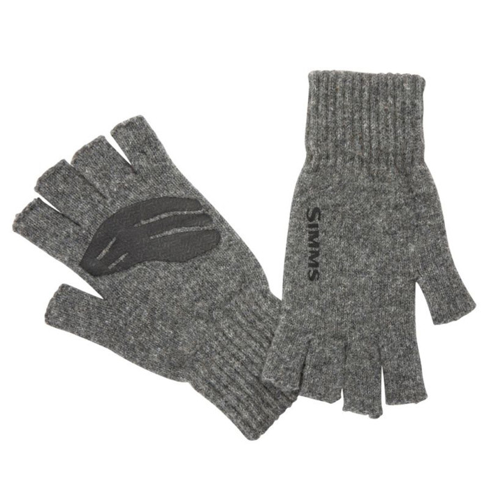 Рукавички Simms Wool Half Finger Glove Steel L/XL (13234-030-4050)