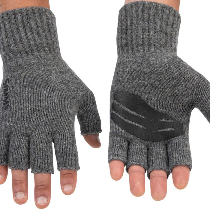 Рукавички Simms Wool Half Finger Glove Steel L/XL (13234-030-4050)