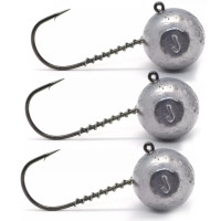 Джигголовка Jigger Fudo AB Jig 6/0 45g 3pcs (JHH-FU6/0-45)