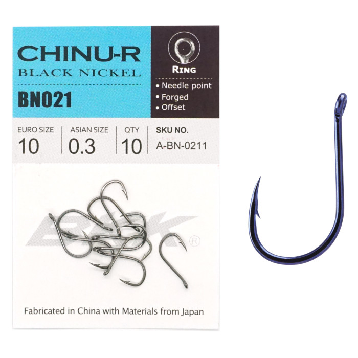 Гачок BKK Chinu-R Diamond #10 (A-BN-0211)