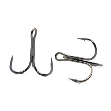 Трійник Fladen Maxximus Black Nickel Treble Hooks 1 6pc (14-3701)