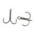 Трійник Fladen Maxximus Black Nickel Treble Hooks 3/0 2pc (14-37300), 45.00 грн.