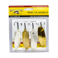 Набір блешень Williams Classic 4-Pack W50 Kit (4-50-ASST)