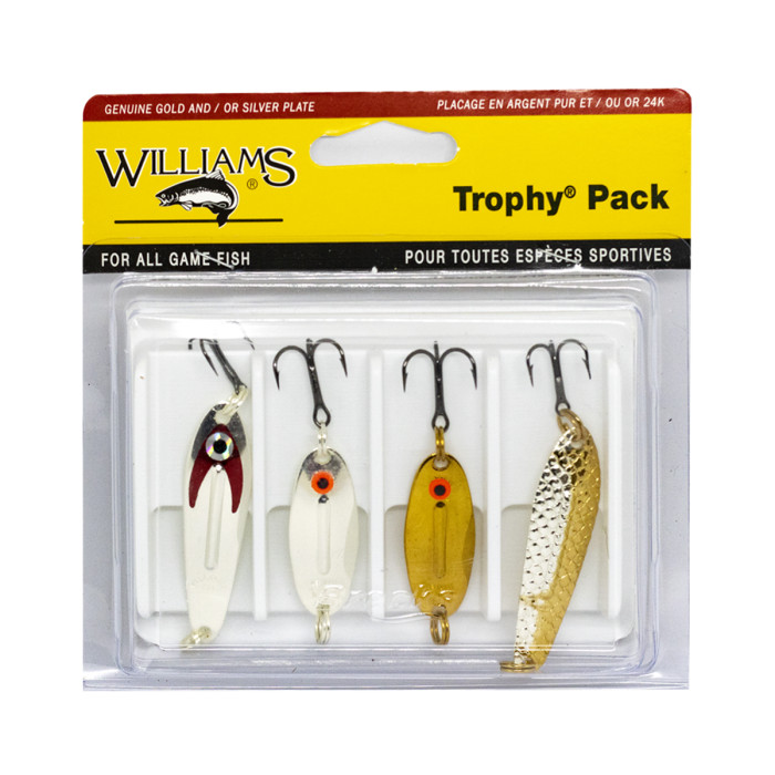 Набір блешень Williams Clinton/W30 Eye Port 4-Pack (4-PCWE-ASST)