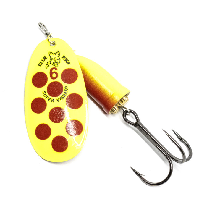 Блешня Blue Fox Vibrax Hot Pepper BFS 6 18g #FRY (BFS6 FRY)