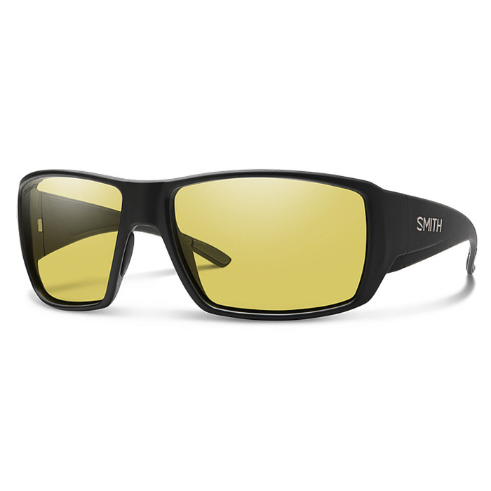Очки солнцезащитные Smith Optics Guide`s Choice Matte Black Polar Low Light Yellow (20494700362L5)