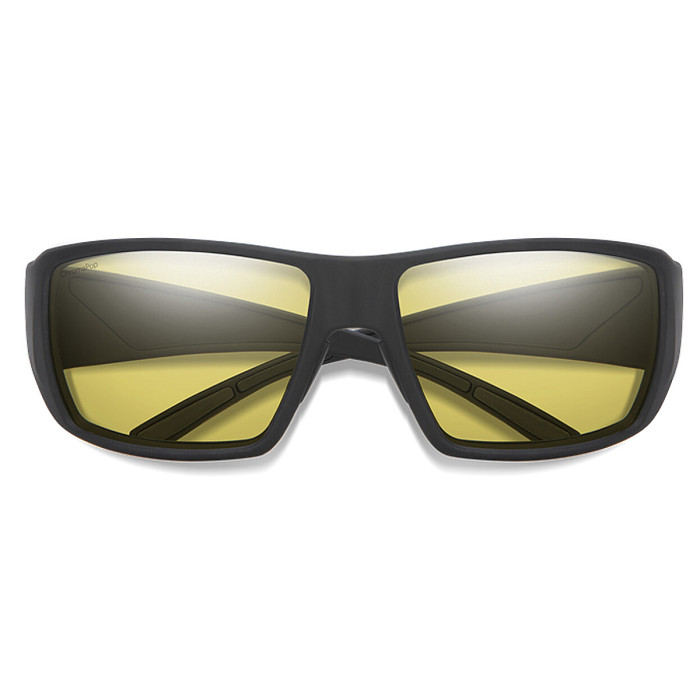 Очки солнцезащитные Smith Optics Guide`s Choice Matte Black Polar Low Light Yellow (20494700362L5)