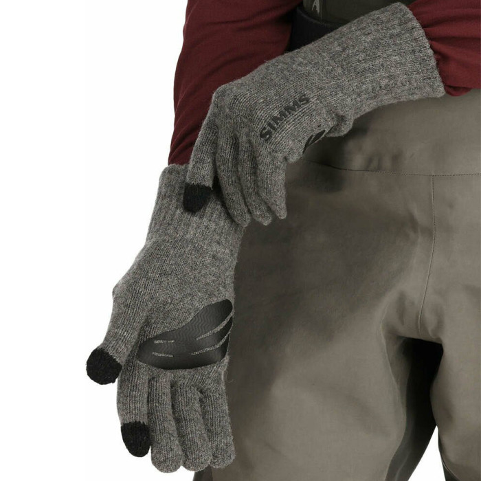 Рукавички Simms Wool Full Finger Glove Steel L/XL (13540-030-4050)