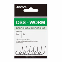 Крючок BKK для дроп шота DSS-Worm #2/0 (A-ES-8335)
