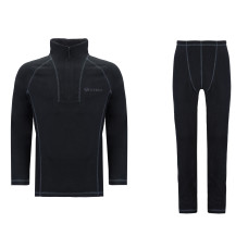 Термобілизна Viverra Soft Warm ZIP Black L (РБ-2230153)