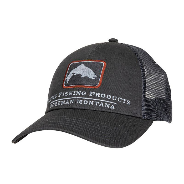 Кепка Simms Trout Icon Trucker Carbon (12226-003-00)