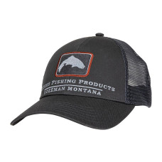 Кепка Simms Trout Icon Trucker Carbon (12226-003-00)