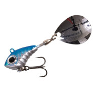 Тейл-спінер Fladen Conrad Vibra Tail 10g #Blue/Silver (16-0810-03)