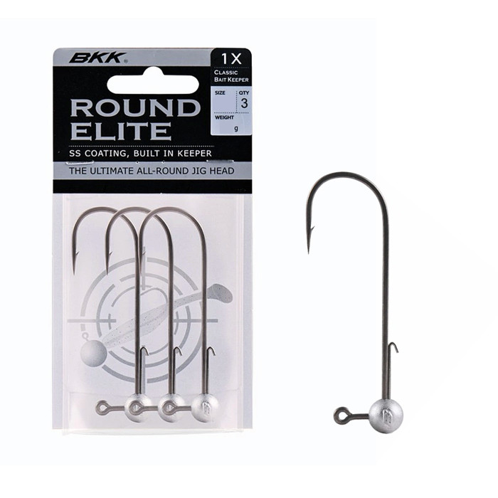 Джигголівка BKK Round Elite-Classic Bait Keeper 10g #2 3pcs (A-EA-3056)