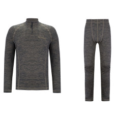 Термобілизна Viverra Bodyguard ZIP Sand Coal XL (РБ-2239561)