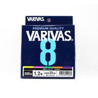 Шнур Varivas PE Line X8 Multicolor 300m 20.83kg 0.285mm #3.0 (VA 13587)