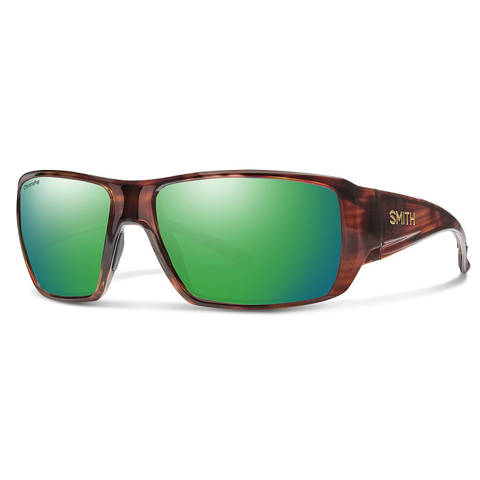 Окуляри сонцезахисні Smith Optics Guide`s Choice Tortoise Polar Green Mirror (20494708662UI)