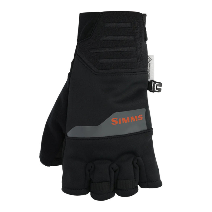 Перчатки Simms Windstopper Half Finger Glove Black M (13795-001-30)