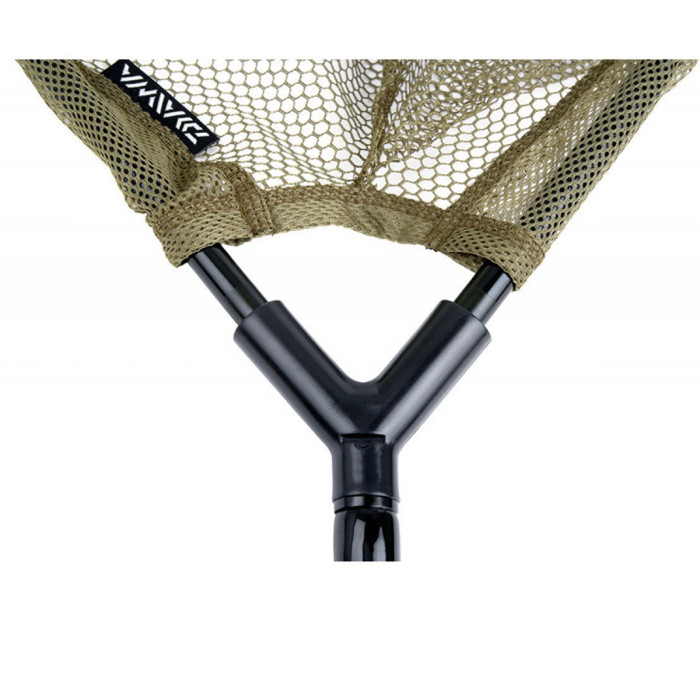 Підсак Daiwa Black Widow Carp Landing Net 100х100cm 1.81m tele handle (11579-185)