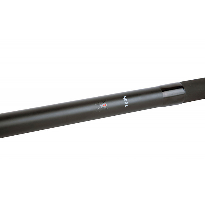 Підсак Daiwa Black Widow Carp Landing Net 100х100cm 1.81m tele handle (11579-185)